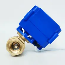 Brass 1/2 Inch Electric Water Valve 12V #3
