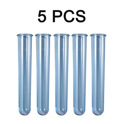 5pcs Plant Incubator for Flower Concrete Cement Pot Test Tubes Pot Silicone Moulds Home Decoration Living Room Office Table