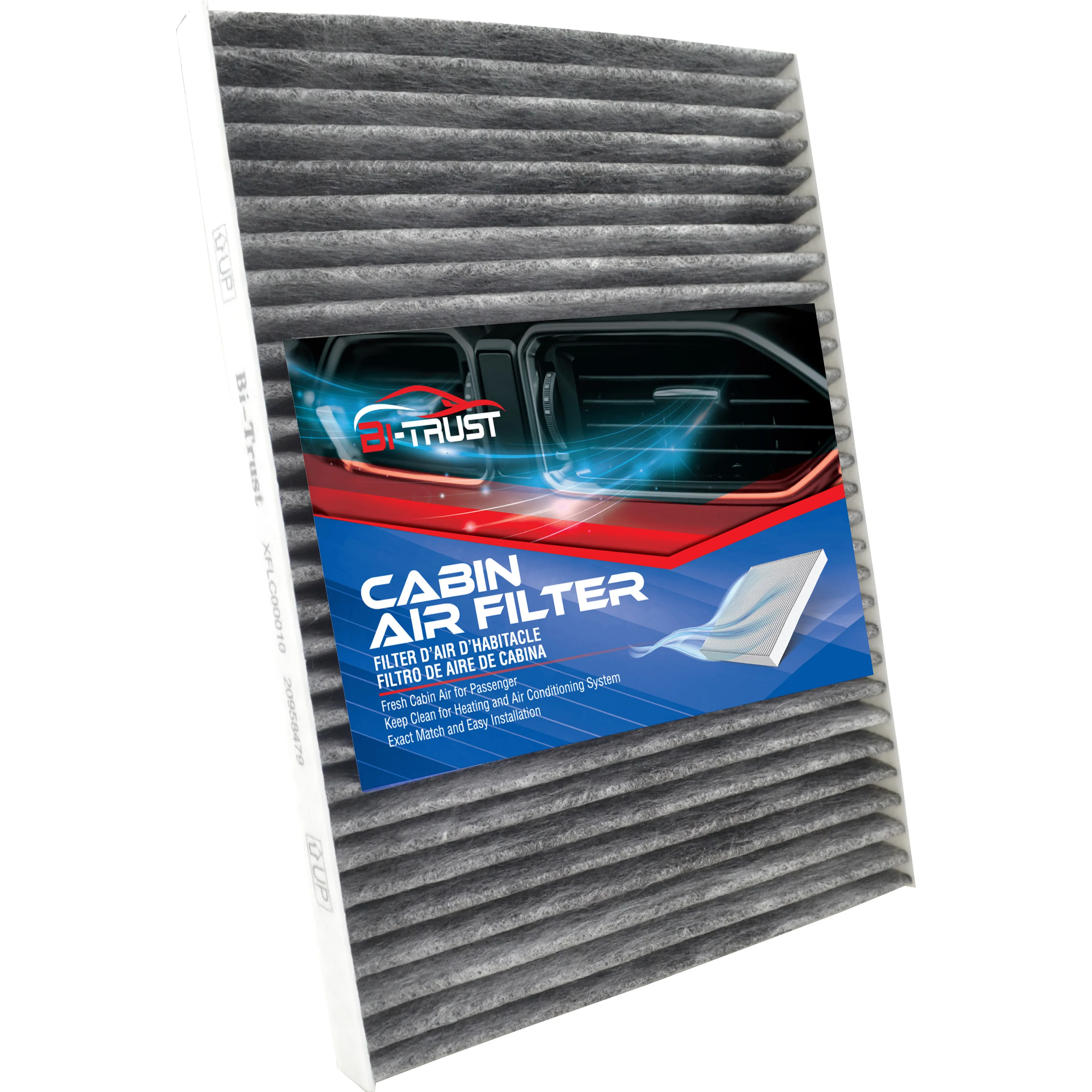 Bi-Trust Cabin Air Filter for Buick Enclave Chevrolet Traverse Gmc Acadia Saturn Outlook CF11663 20958479