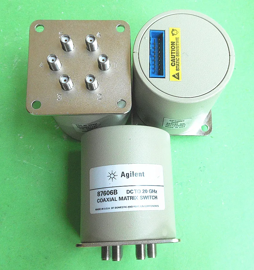 

original 87606B coaxial matrix switch 20 GHZ 24 v SMA