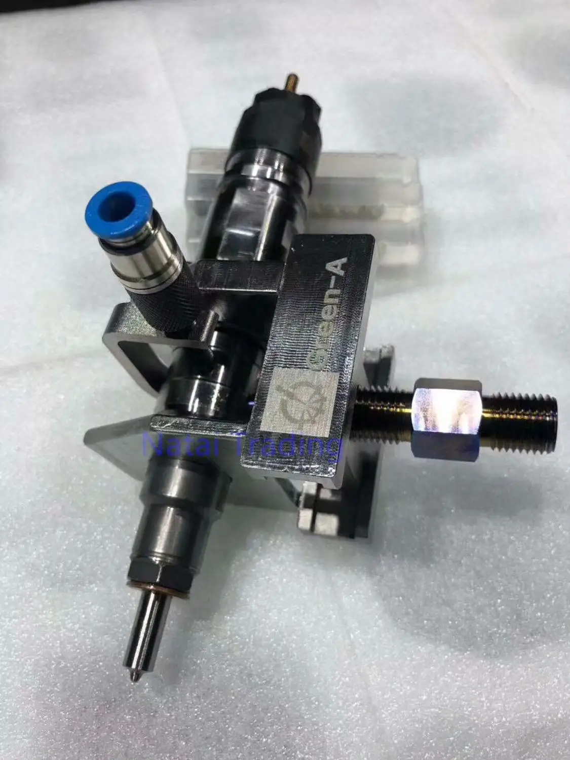 Universal CRIN Diesel Common Rail Injector Clamp Fuel Nozzle Fixture Adaptor Test Repair Tool Sets for All Injectors