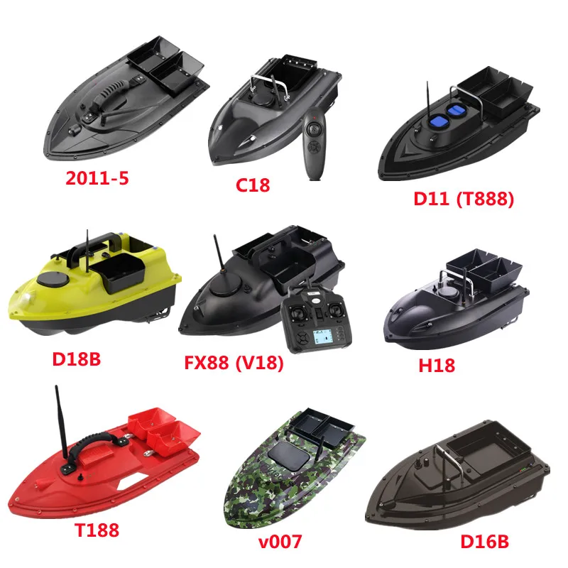 

V007 C18 H18 T188 T888 FX88 V18 D16B D18B Пульт дистанционного управления RC Рыболовная приманка Лодка Запасные части 7,4 В 6000/12000 мАч Зарядное устройство