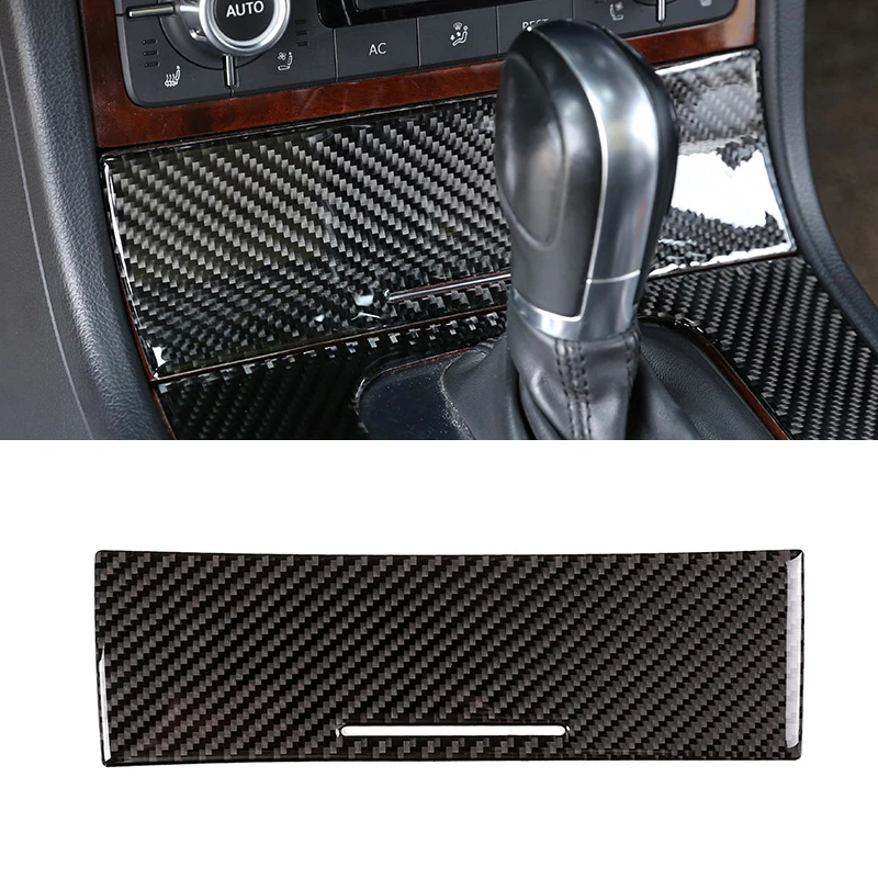 

For VW Touareg 2011 2012 2013 2014 2015 2016 2017 2018 Carbon Fiber Car-Styling Center Control Panel Ashtray Box Cover Trim