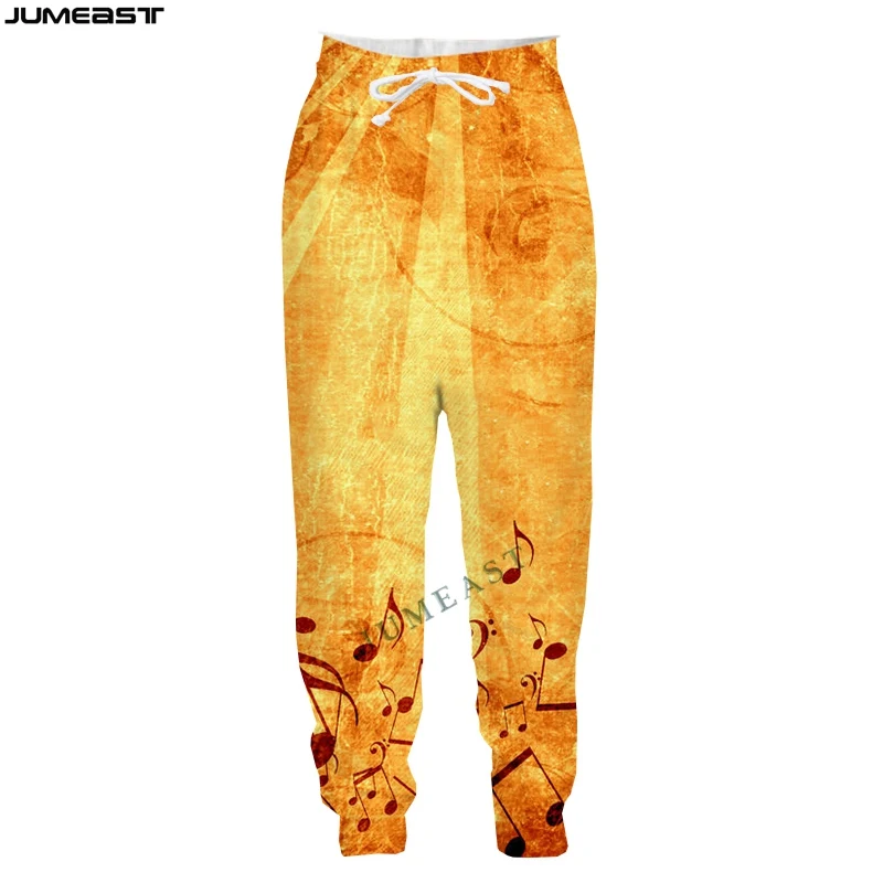 Jumeast Boy Girl 3D Children Hip Hop Piano Music Casual Long Pants Kids Spring Autumn Sport Pullover Length Sweatpants Trousers