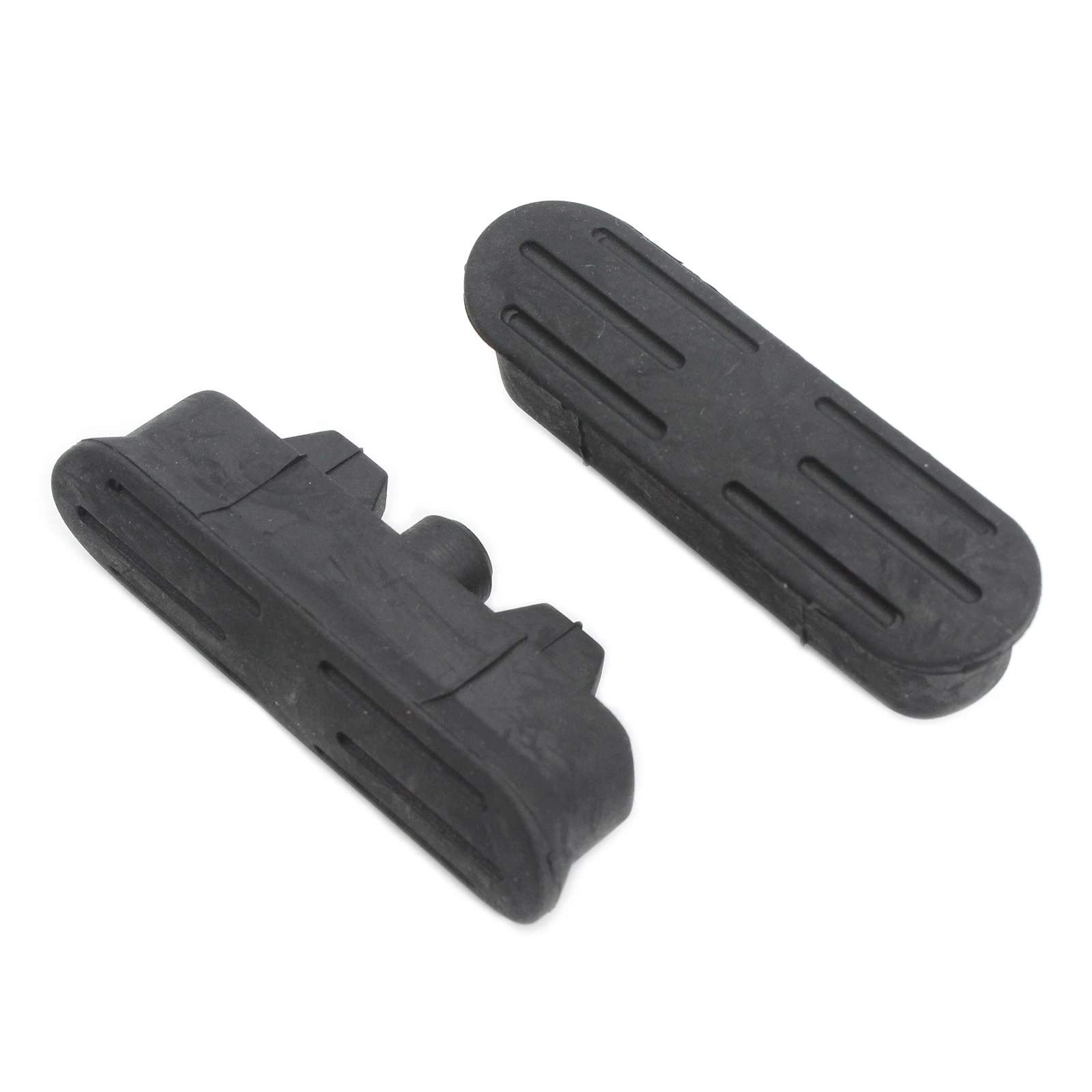 Footrests Rubber Front Riders Foot Pegs Fittings Pedal Rubber For BMW R1100GS 650 2001-2007 Motorcycle Black