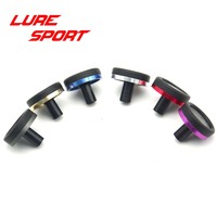 LureSport 3pcs Rubber Cap Winding check plastic Butt Fishing Rod Building Component Fishing Pole Repair DIY Accessory