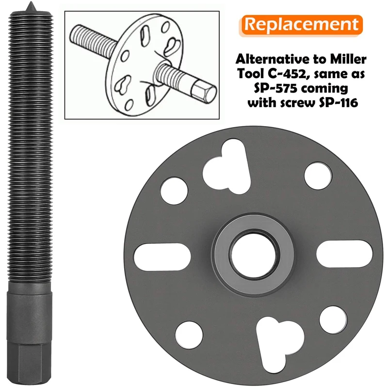 Companion Flange Puller Specialty Tool C-452A SP-116 SP-575 Compatible with Miller Tool C-452