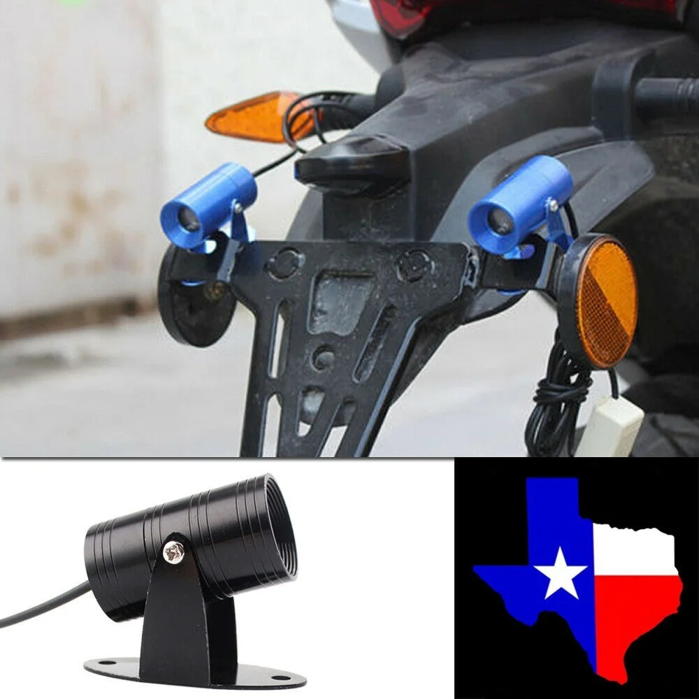 

1x Texas Logo Shadow Projection Motorcycle LED Tail Light Brake Warning Light