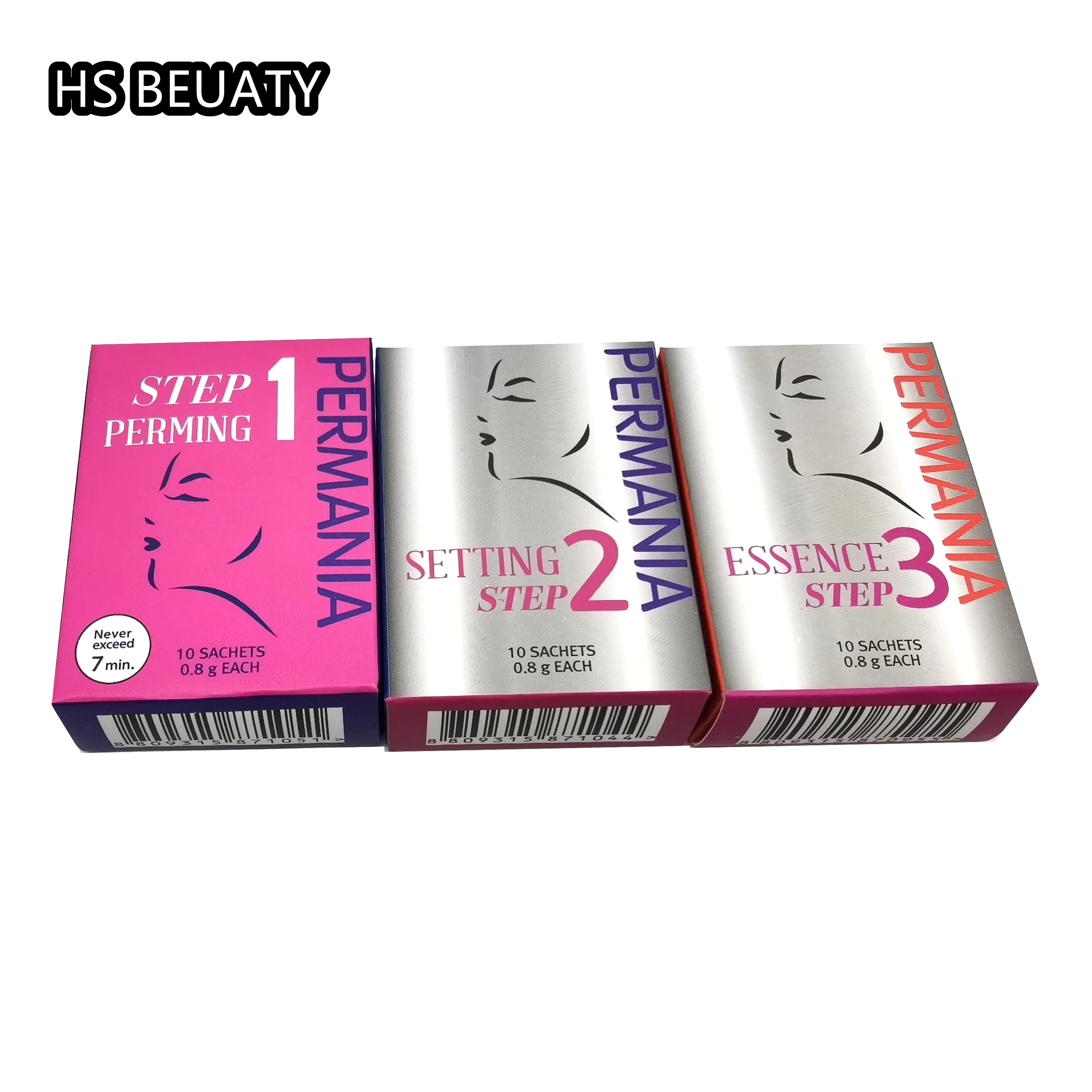 Lomansa Plus Kit de levantamiento de pestañas paso 1 2 3 Permania pestañas permanente Corea pestañas originales herramientas de rizado fuerte de larga duración
