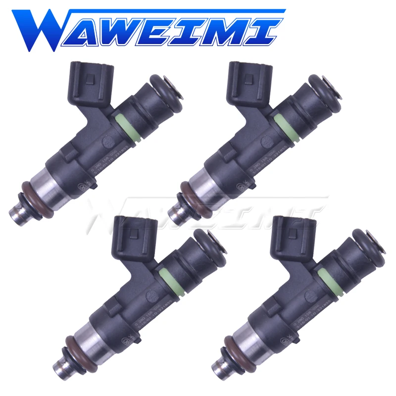 

WAWEIMI 4 Pieces Genuine Quality Fuel Injectors OE 0280158056 For 2001 - 2008 Ford Explorer UT UX UZ U251 4.0L 0280158056