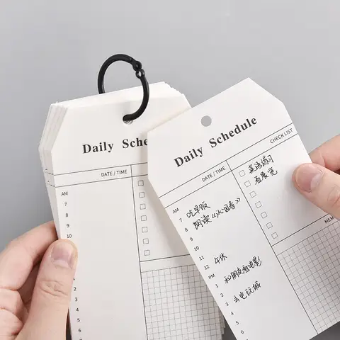 Yoofun 52 Sheets Daily Schedule Memo Pad