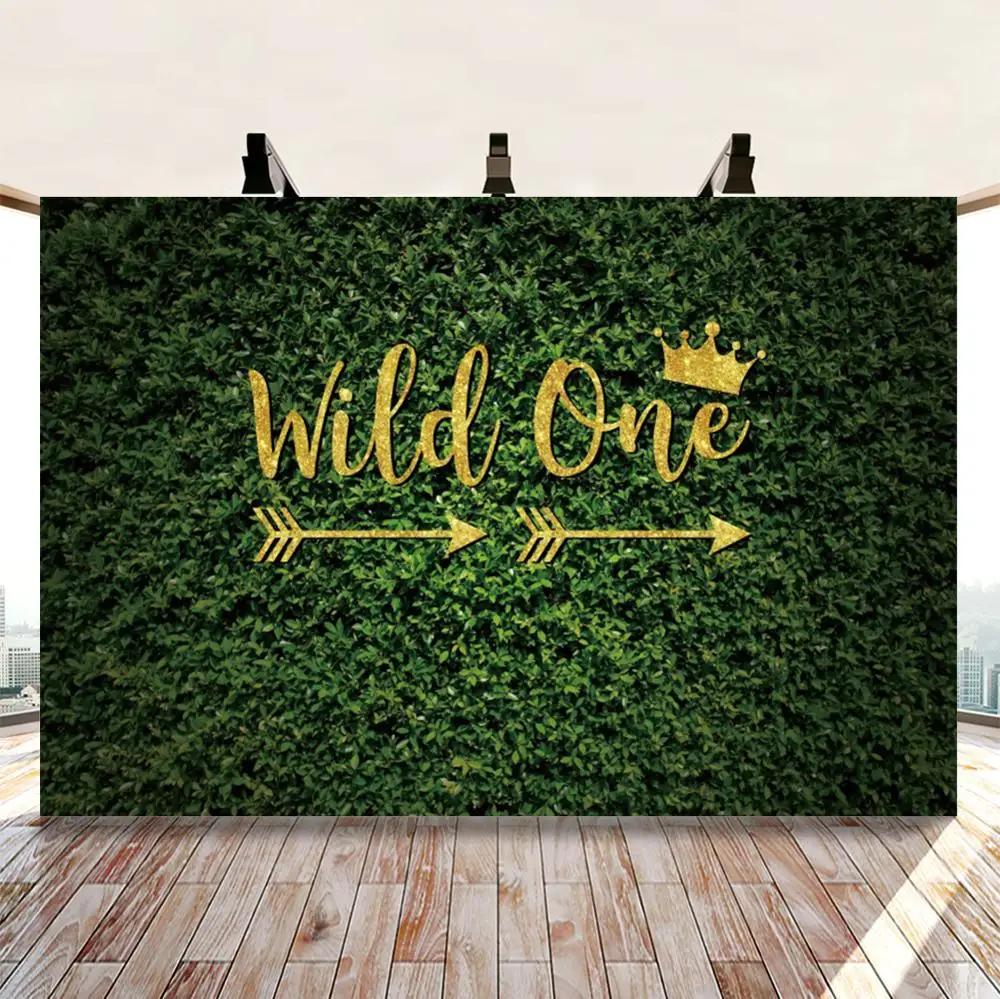 Yeele Wild One Baby Party Photocall For Child Grass Photography Backdrops Personalise Photographic Backgrounds For Photo Studio