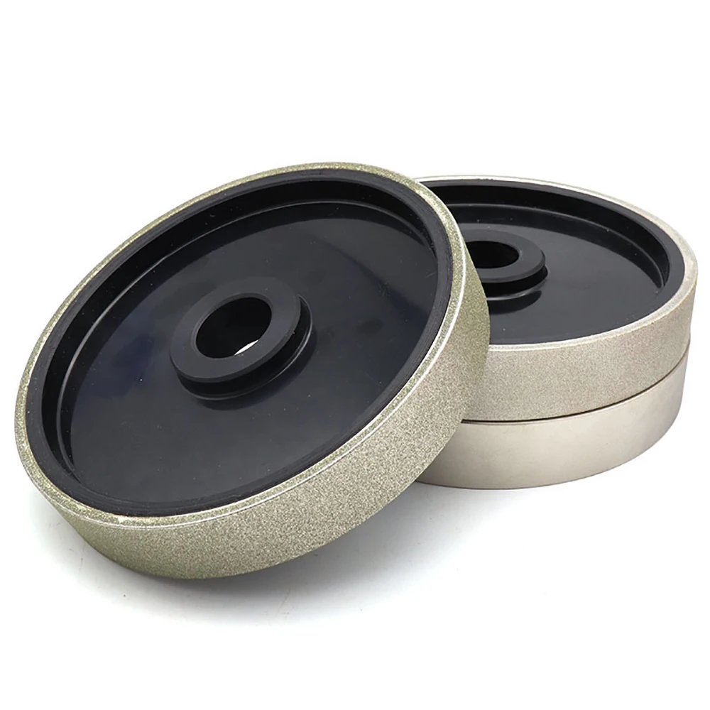 6นิ้ว Electroplated เพชรบดล้อเพชรนุ่ม Resin บดล้อสำหรับอัญมณีหยกเครื่องขัด150x25MM