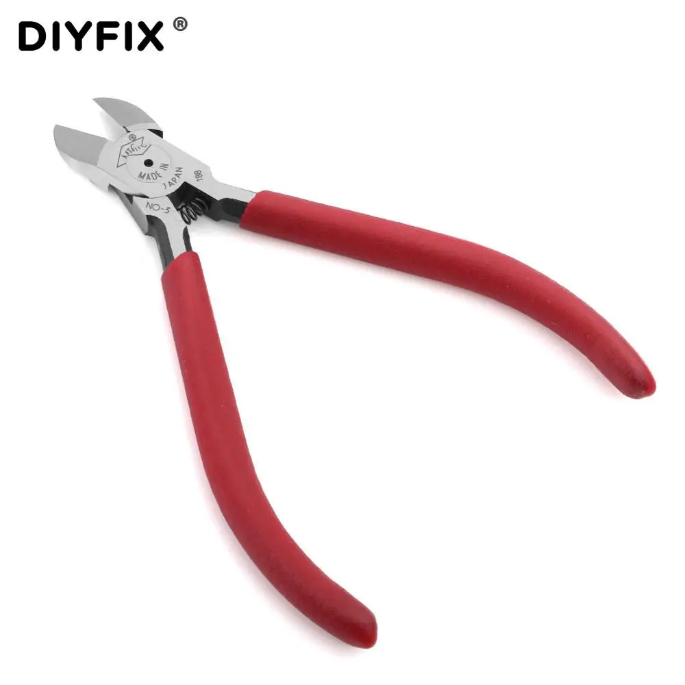 

MTC-3 Diagonal Pliers Electrical Wire Cable Cutters Non-slip Cutting Side Snips Flush Pliers Nipper Wire Stripper Hand Tool 4.9"