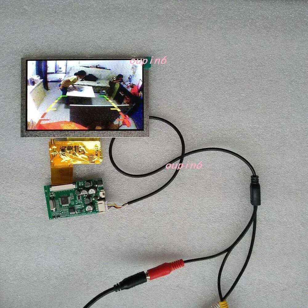 2AV LCD controller board kit + 4.3