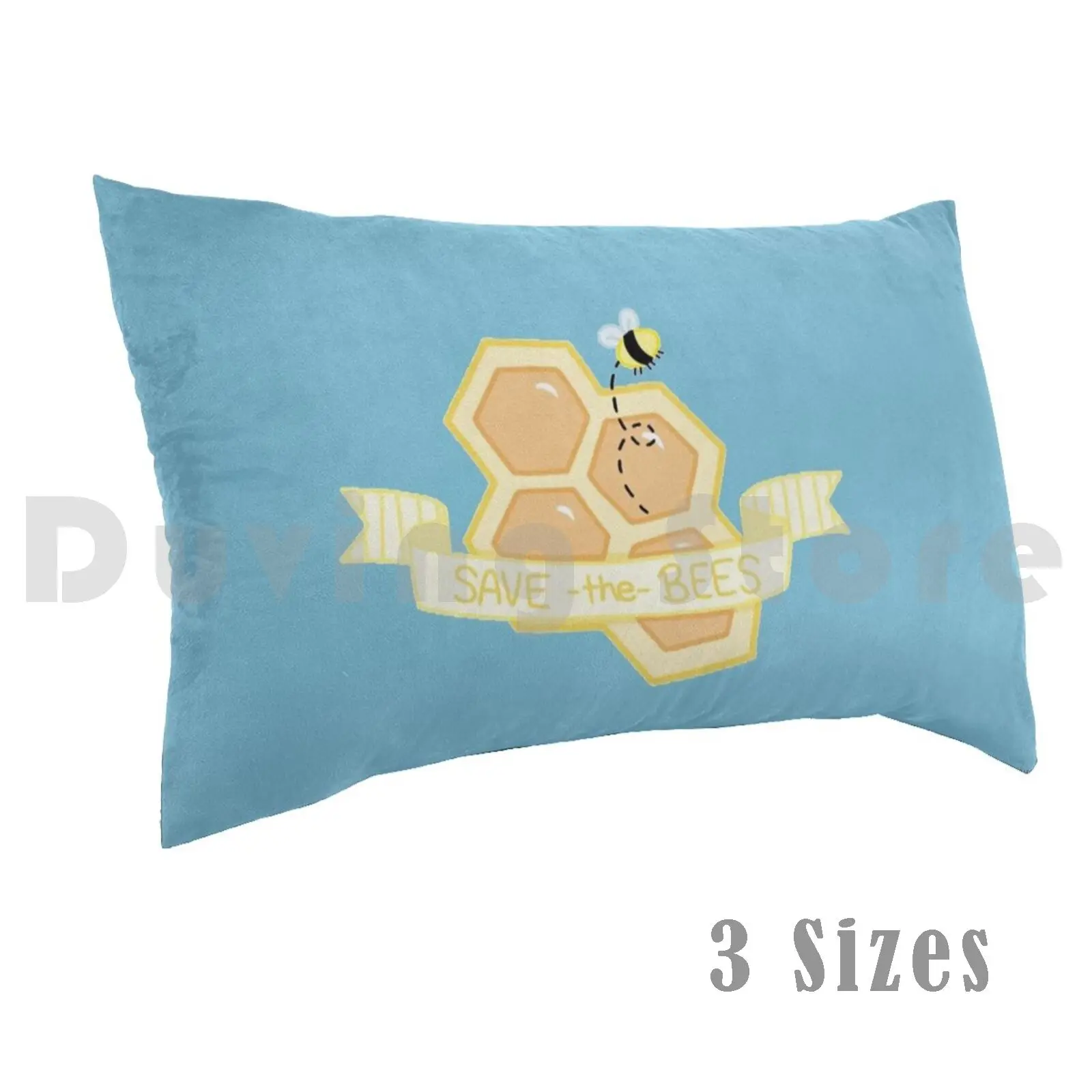 Save The Bees Pillow Case Printed 50x75 Save The Bees Bees Honey Bees Honey Orange Phone Laptop Cell Phone