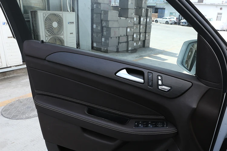 For Mercedes benz ML GLE GL Class GLS 320 400 Car Styling ABS Carbon Fiber Interior Door Decoration Panel Cover Trim Accessories