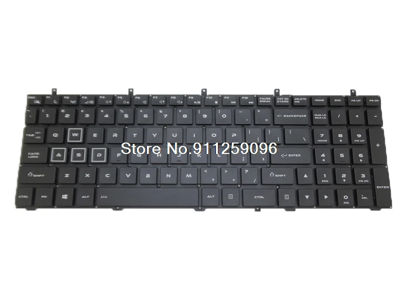 

Laptop Keyboard For illegear Z5 English US Without Frame New