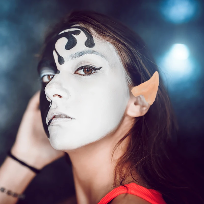 1 para Elf uszy na dekoracja Cosplay leśna wróżka uszy Cosplay fałszywe uszy impreza z okazji Halloween materiały dekoracyjne