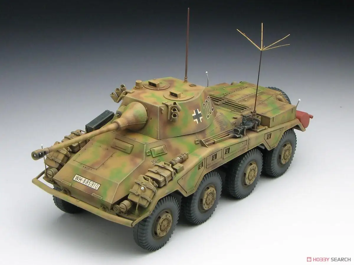 DRAGON 6943 1/35 scale German Sd.Kfz.234/2 Cougar 8-wheeled heavy armored reconnaissance vehicle model kit