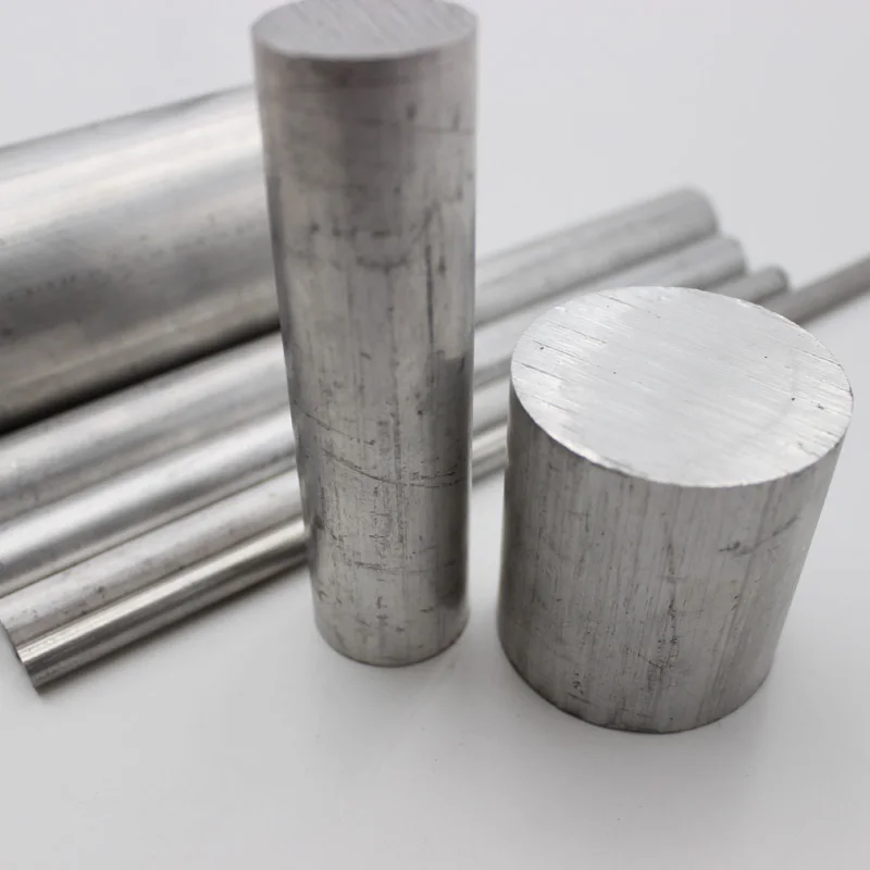 Batang Paduan Aluminium Batang Bulat Padat Aluminium Logam 6061 /7075 (Diameter 50Mm/55Mm/60Mm/65Mm/70Mm/75Mm Panjang 100Mm)