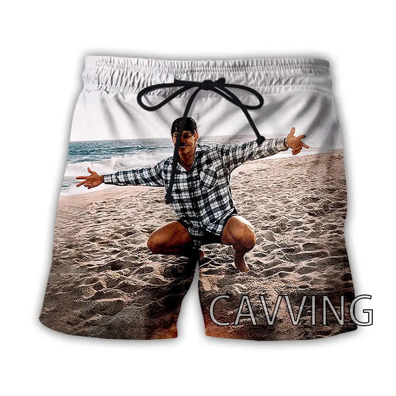 

CAVVING 3D Printed Noah Beck Summer Beach Shorts Streetwear Quick Dry Casual Shorts Sweat Shorts for Women/men