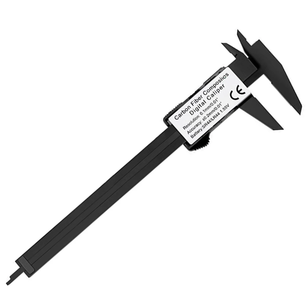 150Mm Chống Trơn Trượt Đo Công Cụ Màn Hình Hiển Thị Kỹ Thuật Số Vernier Caliper Cho Chính Xác Đo Chính Xác Cụ Phần