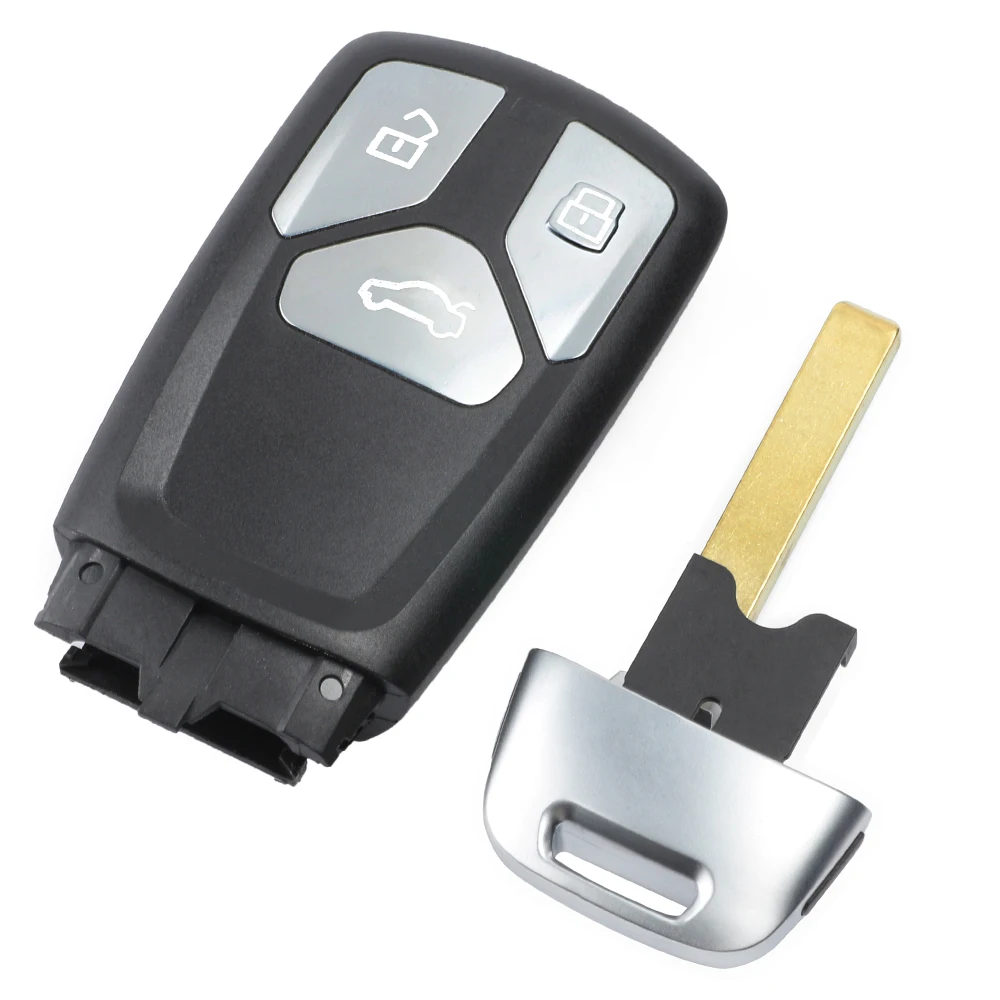 DIYKEY 3 Button 433MHz 4M0 959 754 AJ 4M0 959 754 T For Audi TT A3 R8 2016 2017 2018 2019 Smart Key Remote Control Fob