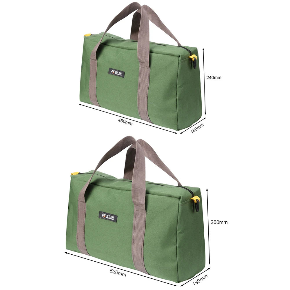 Multifunction Waterproof Oxford Canvas Carry Bag For Hand Tool Storage Portable Pliers Metal Tools Kit Parts Hardware Organizer