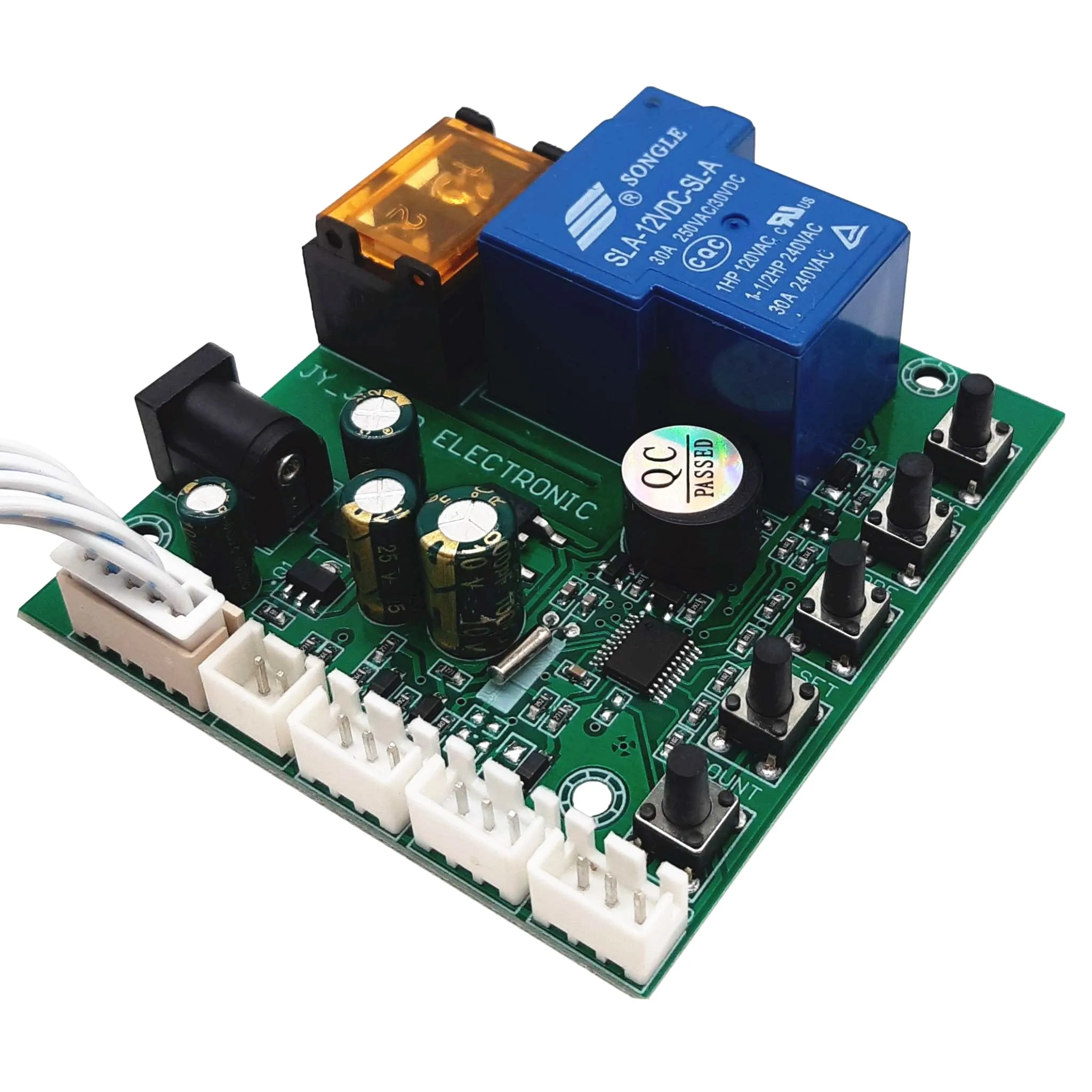 JY-30 1 Channel Balance Remainding Time Display Coin Operation Timer Control Board PCB 15A Relay Control Power Switch