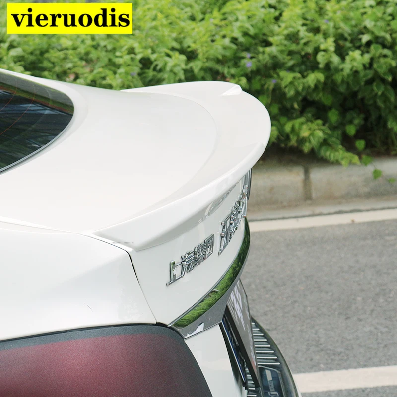 For MG 6 MG6 2017-2018 Rear Trunk Spoiler High Quality ABS Plastic Primer Color Car Tail Wing Decoration