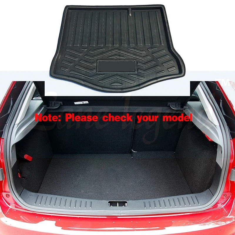 Accessories Fit For Ford Focus MK2 2005 2006 2007 2008 2009 2010 2011 Hatch Boot Mat Rear Trunk Liner Cargo Floor Tray