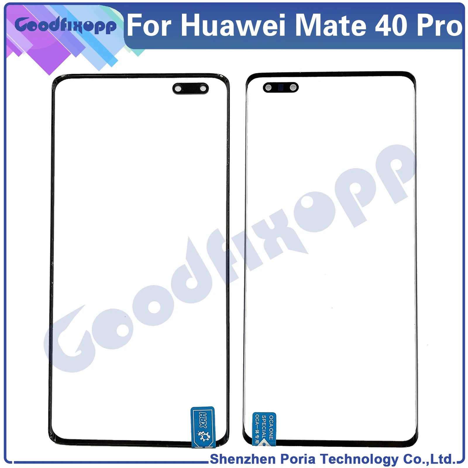 Per Huawei Mate 20 pro Mate 30 Pro Mate 40 Pro Mate20 Mate30 Mate40 Display LCD pannello Touch Screen lente frontale in vetro Repai