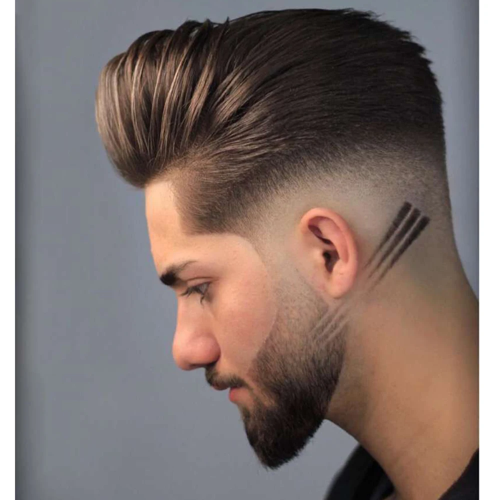 

Mens Toupee Dark |Brown Durable Men Hairpieces Human Hair Natural Hair Unit Replacement Comfortable Men's Wig 7*9 6*8