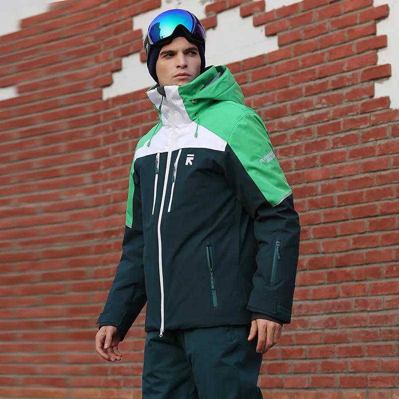 RUNNING RIVER Brand Men Ski Jacket 4 Colors 6 Sizes Winter Warm Outdoor Sports Jackets High Quality Sports Cloth For Man A0036