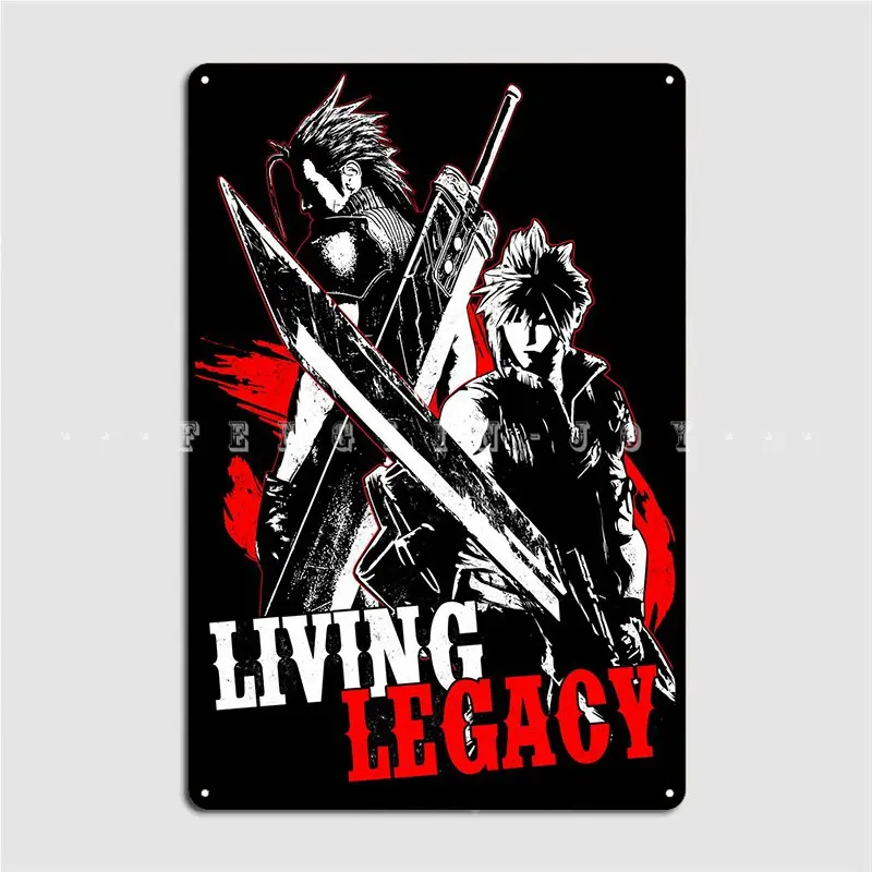 Living Legacy Fantasy Poster Metal Plaque Plaques Kitchen Designing Club Party Tin sign Poster