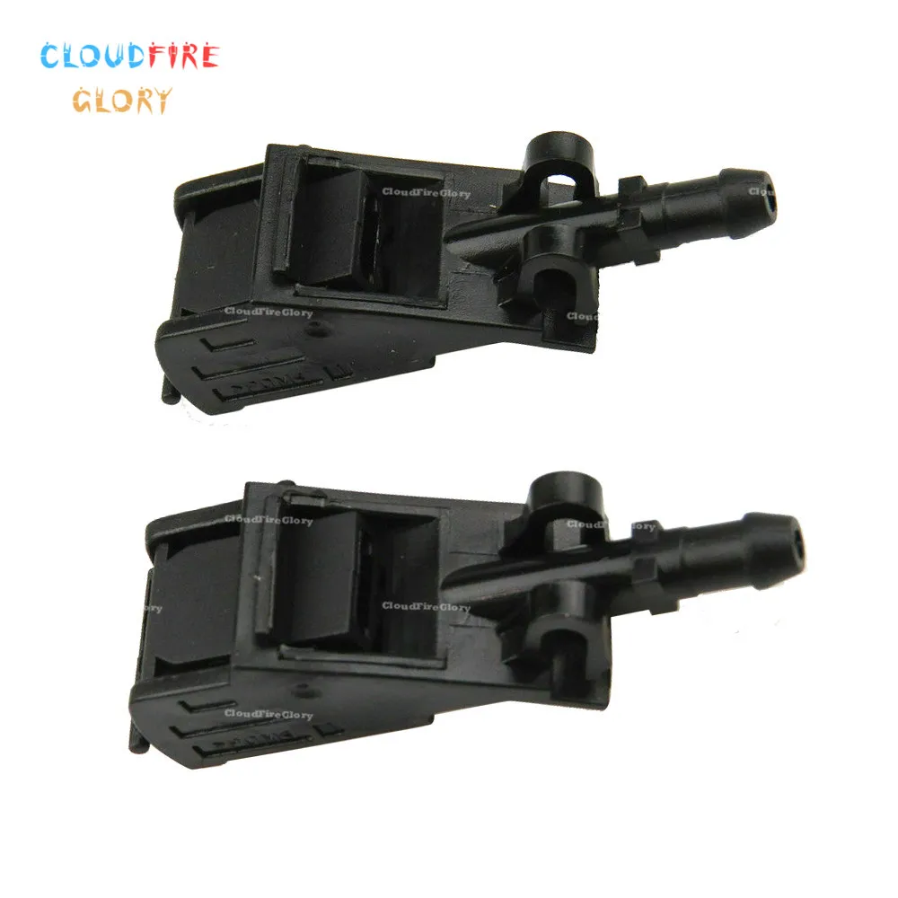 

CloudFireGlory 6RD955985 Pair Front Windshield Washer Wiper Spray Nozzle For VW Golf Jatta Bora MK4 Passat B5 Polo