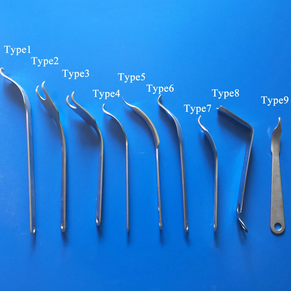 Professional Orthopedic Medical Surgical Instruments Pet Hip Retractor Acetabular Stainless Steel Hospital Supplies