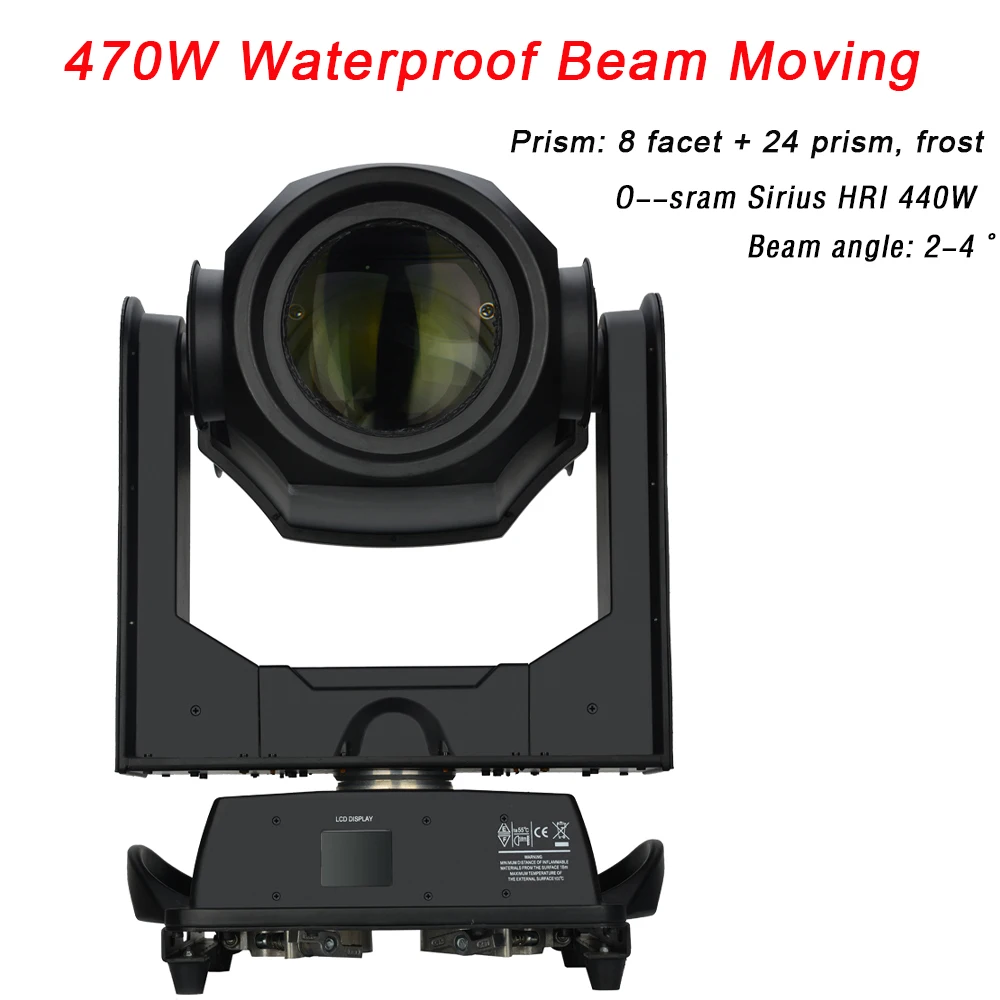 

Free Shipping 470W Beam Spot Moving Head Light 470W Waterproof Moving Head Stage Light DMX512 For LED Disco DJ Par Party Concert