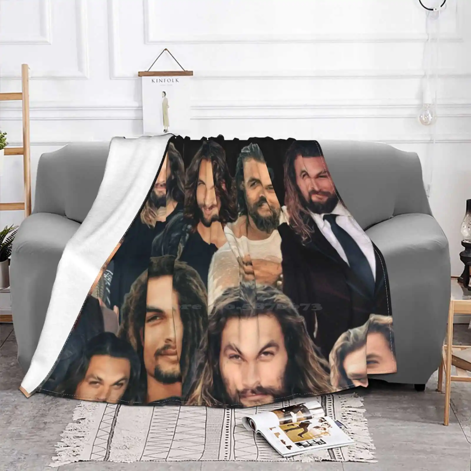 Jason Mamoa , Jason Momoa Collage All Sizes Soft Cover Blanket Home Decor Bedding Jason Mamoa Collage Jason Voorhees Jasan