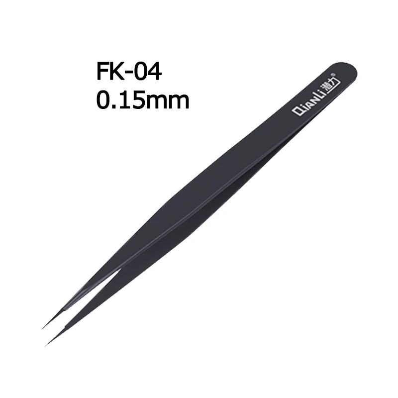 FX-03 antiruggine e anti-vorrosione dell'acciaio inossidabile del cavo di volo di 0.15mm della FK-04 delle pinzette di QIANLI YX-01 YK-02 0.1mm