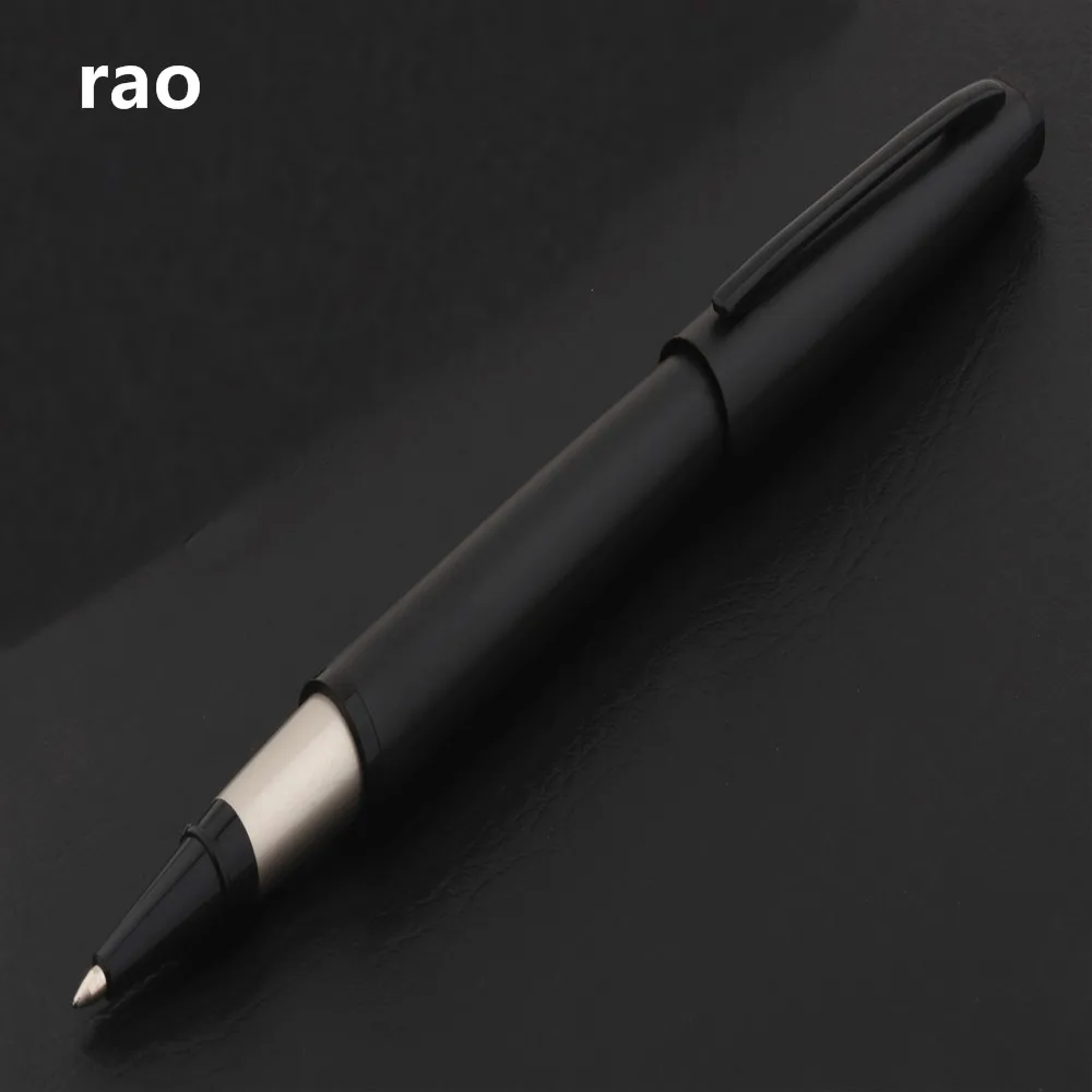 Luxury  quality 721 Matte black Business office Rollerball Pen New School student stationery Supplies Ball point Pens