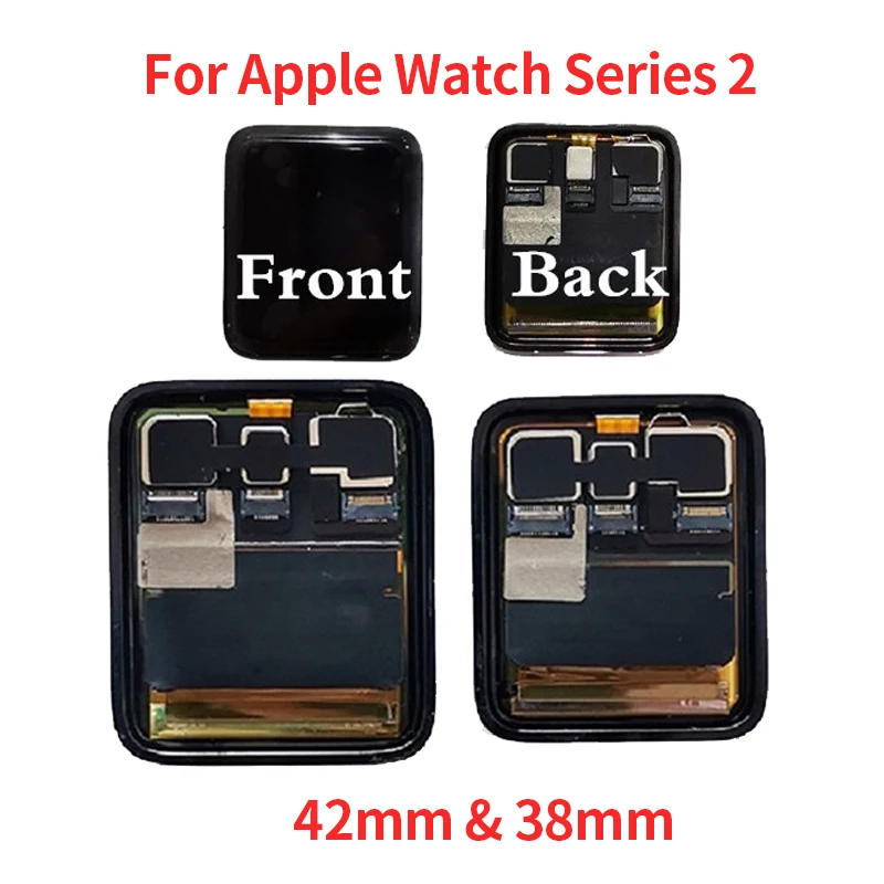 For Apple Watch Series 2 LCD Display Touch Screen Digitizer Replacement Series 2 A1757 A1758 A1816 A1817 S2 38MM 42MM LCD Screen