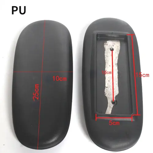 Office Chair Armrest Pad Elbow Chair Armrest Parts Pad Armrest Replacement Computer Office Chair Handle Pad Plastic Furniture - Image 9