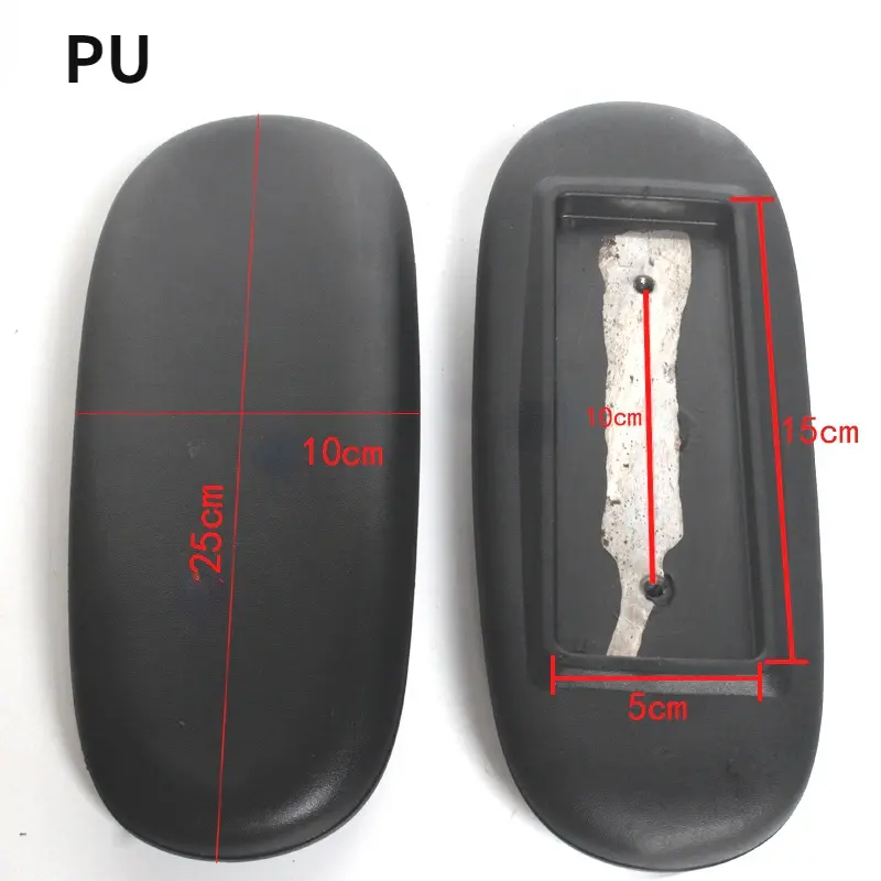 Office Chair Armrest Pad Elbow Chair Armrest Parts Pad Armrest Replacement Computer Office Chair Handle Pad Plastic Furniture - Image 9