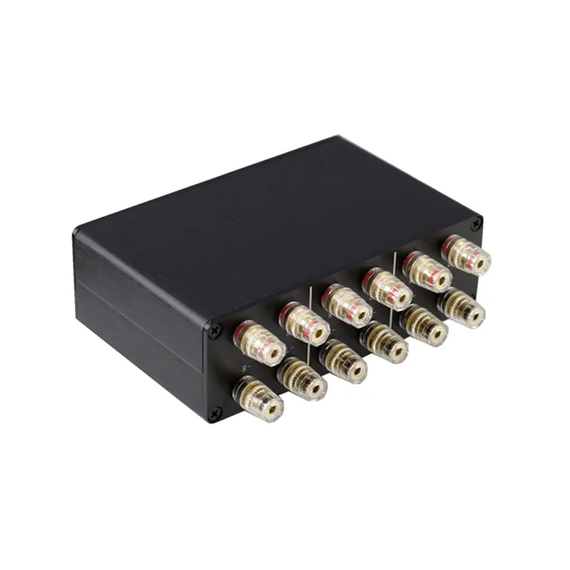 High quality AMP amplifier to speaker selector 1-2 2-2 1-3 HIFI audio switcher speaker amplifier converter