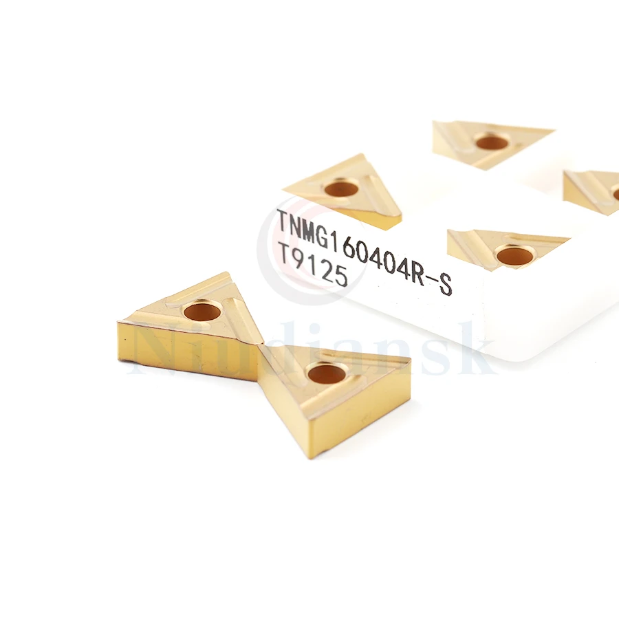 100% Originele TNMG160404R-S TNMG160404L-S T9125 Carbide Draaigereedschap Cnc Metaal Draaibank Tool Voor Rvs