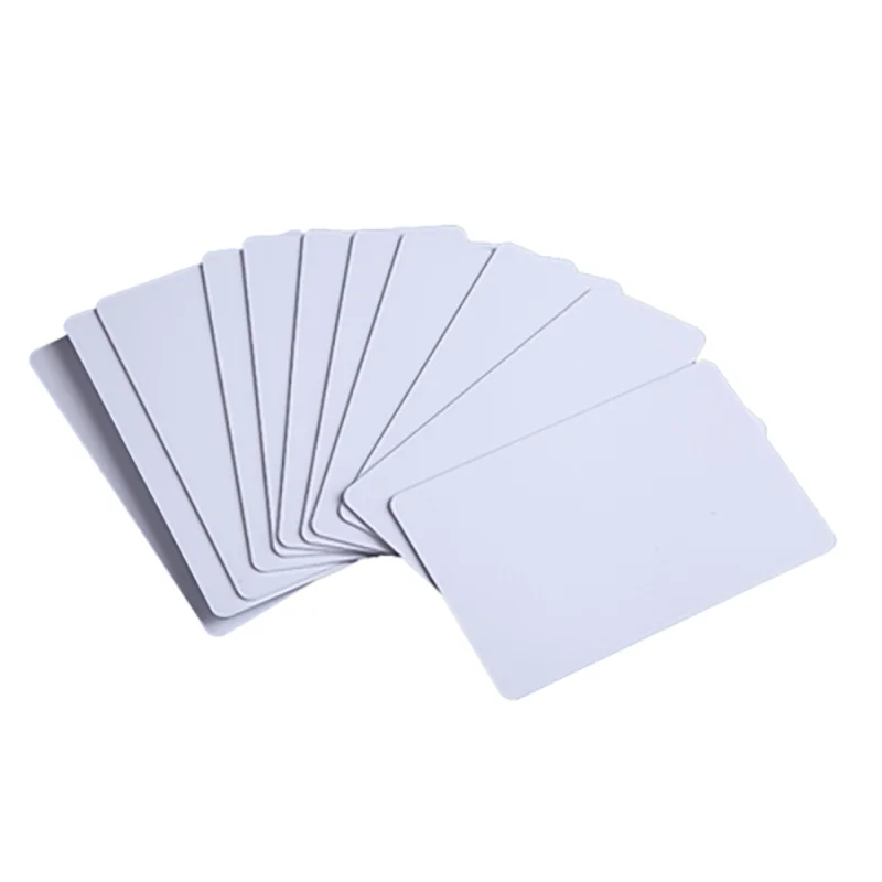 100pcs White Blank inkjet printable PVC Card Waterproof plastic ID Card business card no chip for Epson for Canon printer