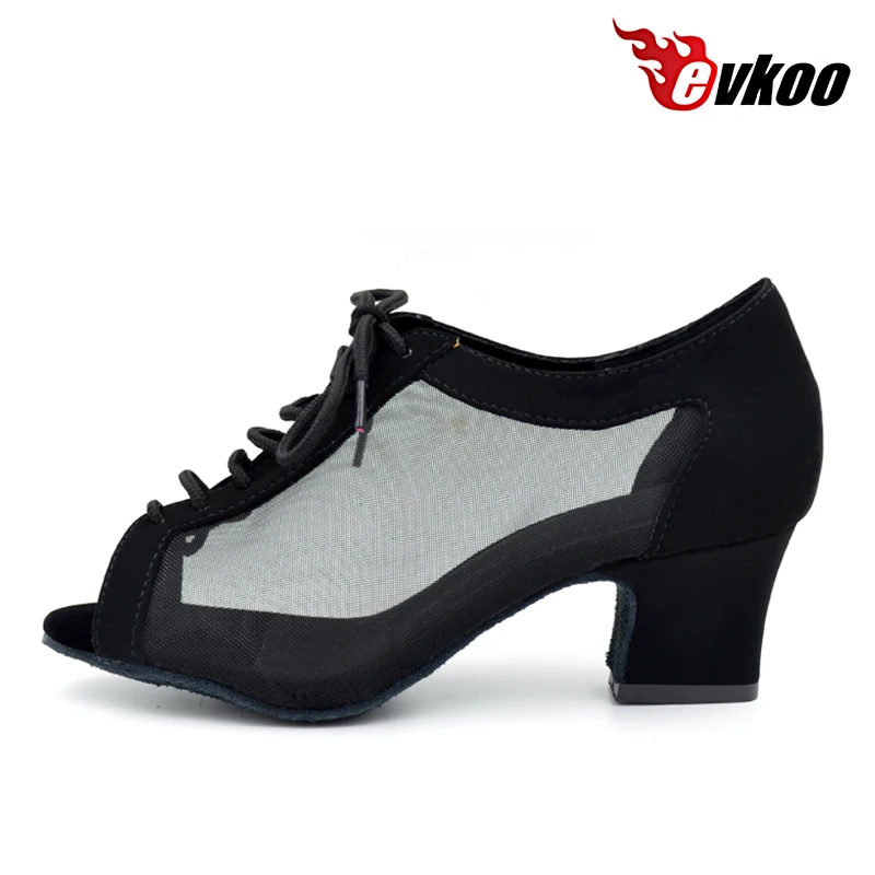 

Evkoodance Customsize Fashion Ballroom Shoes Women Low Heel Latin Salsa Dance Shoes for Dancing Wedding Party Size US4-US12