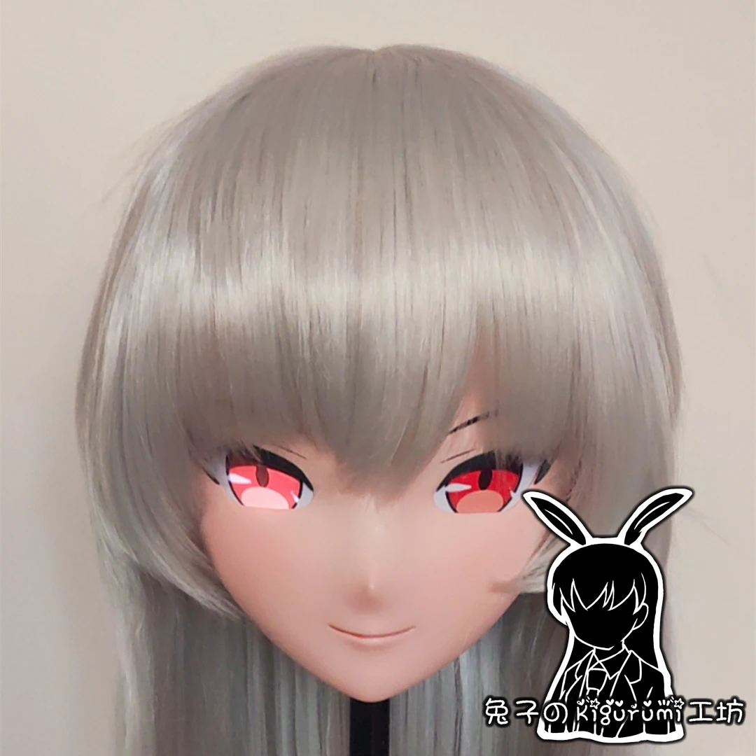 

(RB7143)Customize Full Head Quality Handmade Female/Girl Resin Japanese Anime Cartoon Character Kig Cosplay Kigurumi Mask